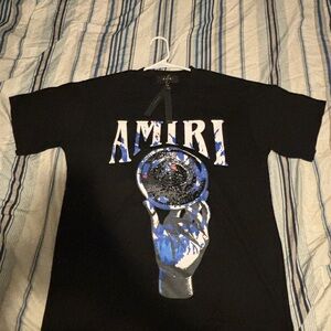 Amiri crystal ball short sleeve tee